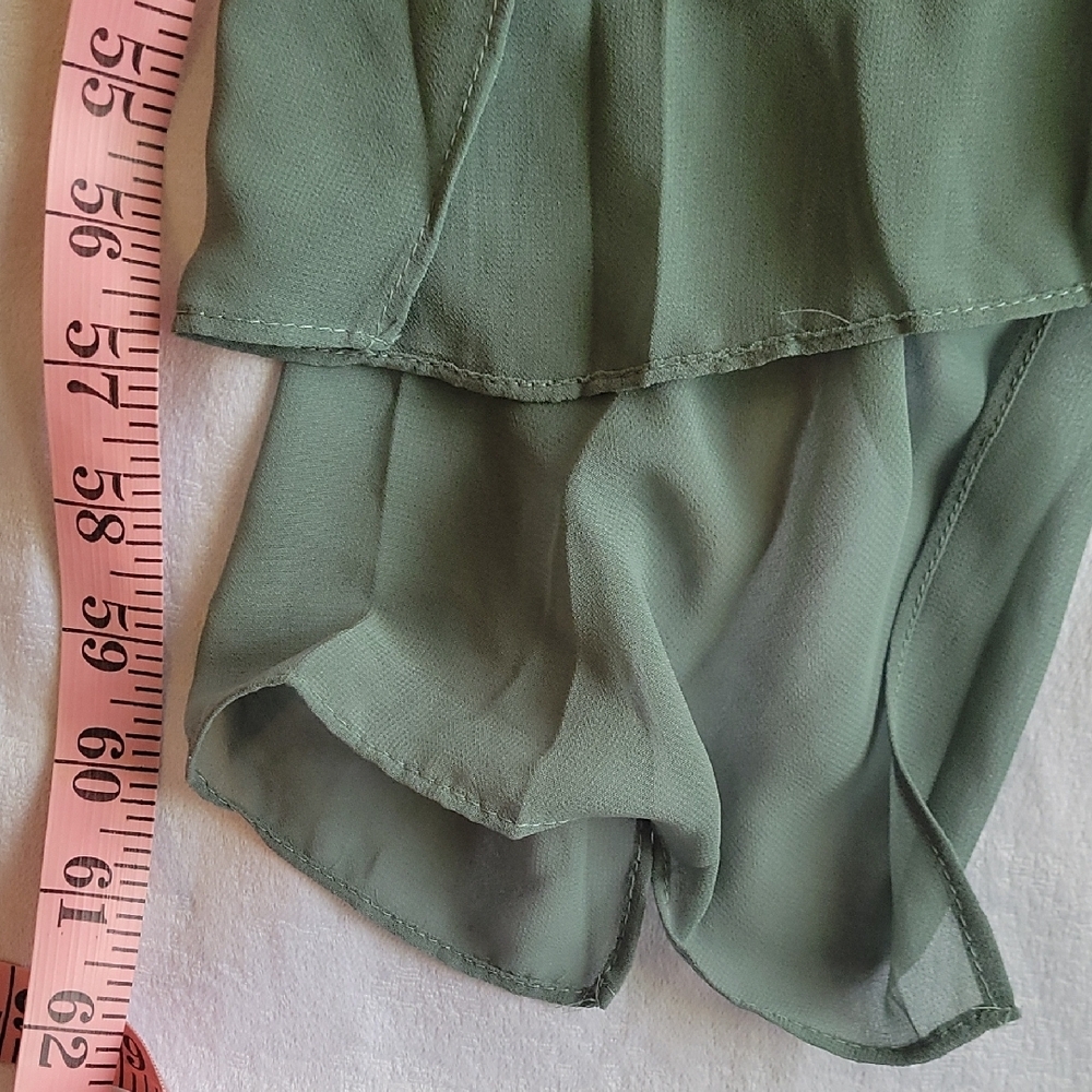 Birdy Grey Strapless Dress in Soft Green - Picture 3 of 10